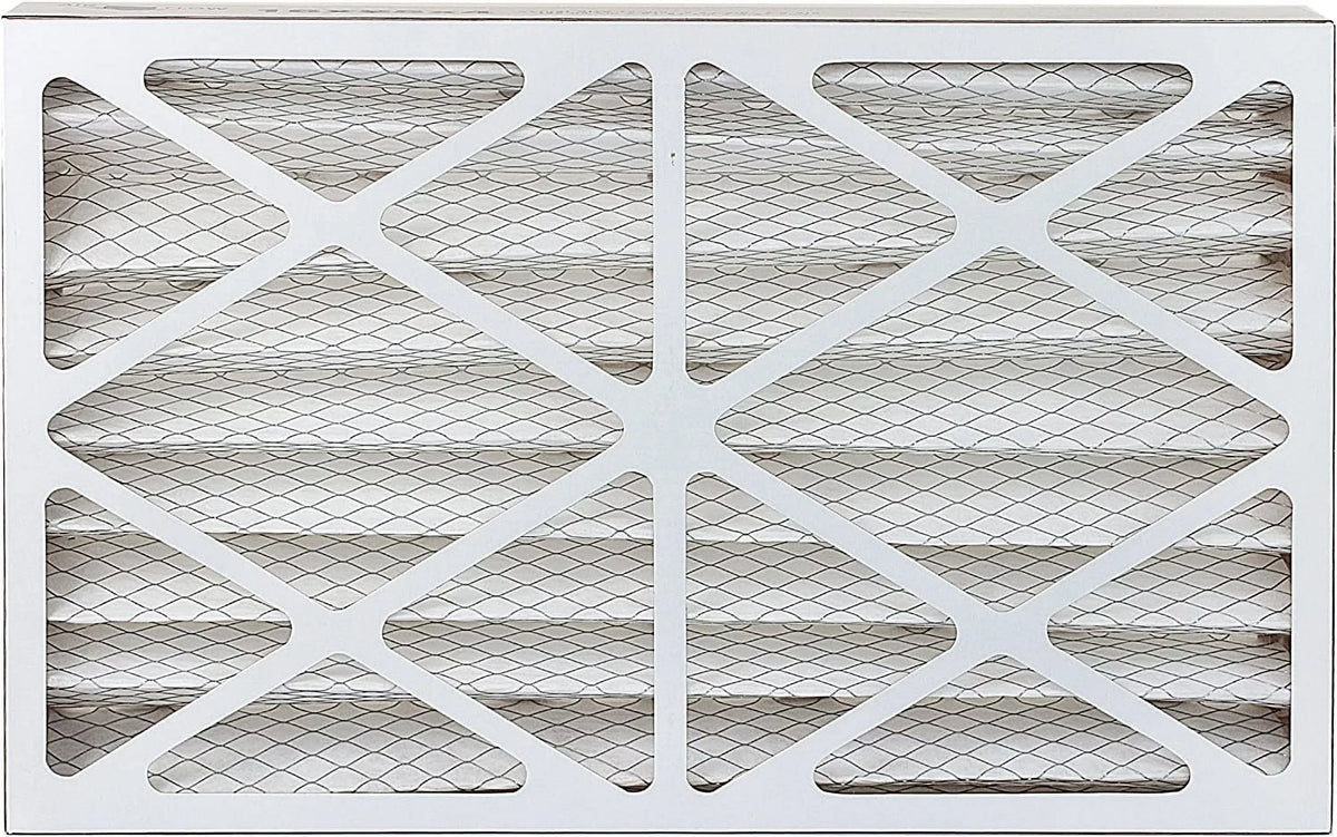 Filterbuy 16x25x4 MERV 8 Pleated HVAC AC Furnace Air Filters (1-Pack)
