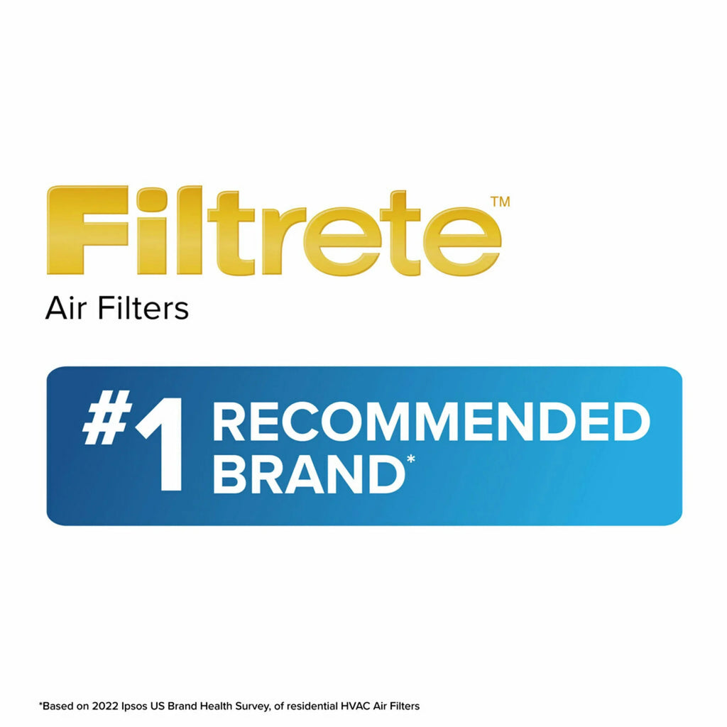 Filtrete 14x18x1 Air Filter, MPR 1500 MERV 12, Advanced Allergen Reduction, 4 Filters