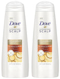 Dove Dermacare Scalp - Anti-Dandruff Shampoo - Dryness & Itch Relief - 12 Fl Oz (Pack Of 2)