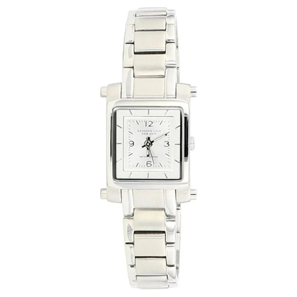 KC6033 Women's Dress Silver Steel Bracelet Analog Watch NIB