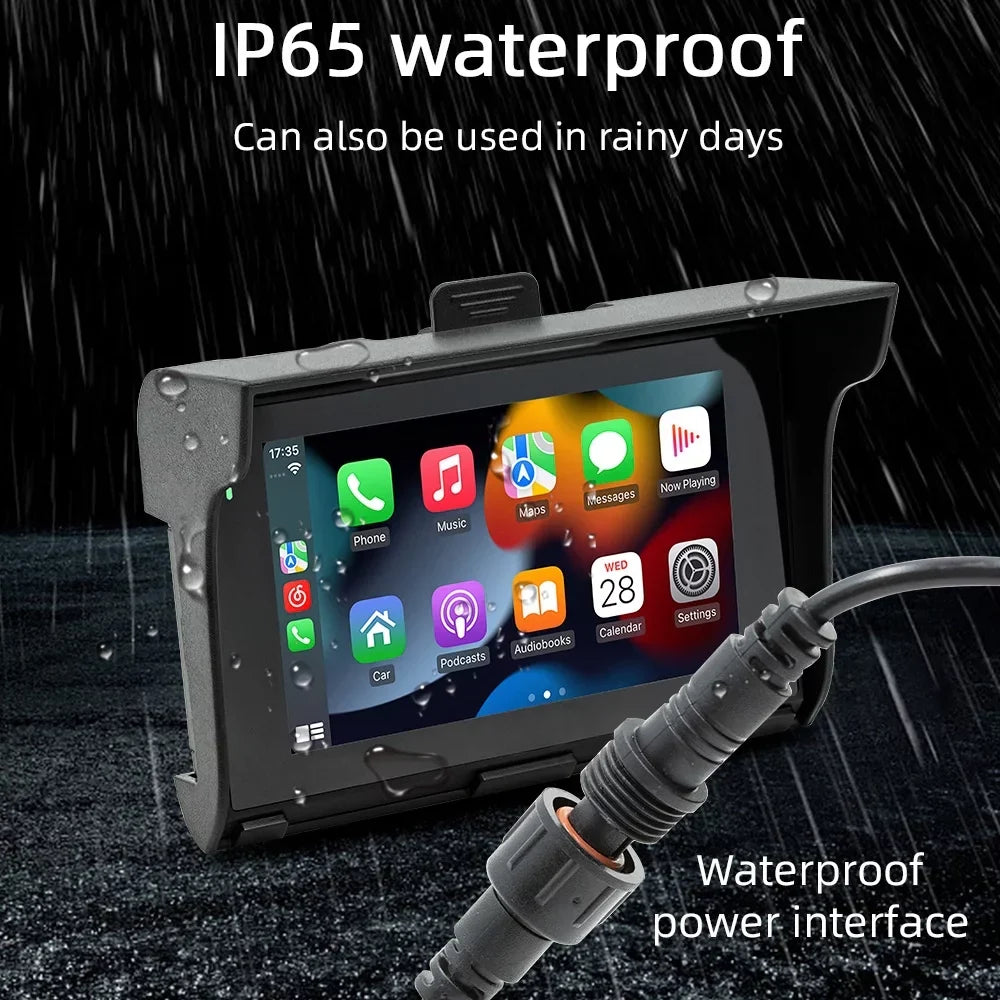 Pinnaco Dash Camera,BT 5 Waterproof Dual Auto Support Dash Camera MP5 Player BT/TF Mirror Link Support BT/TF Dual BT Inch  Android Dazzduo BT Inch Android