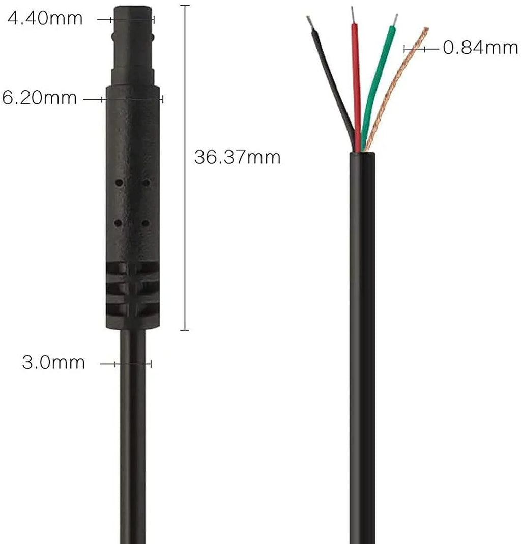 33Feet Rear Camera Extension Cord Cable (4 pin,2.5mm) for G840S / G840H / G850 / G900 / T10 Plus, not Suitable