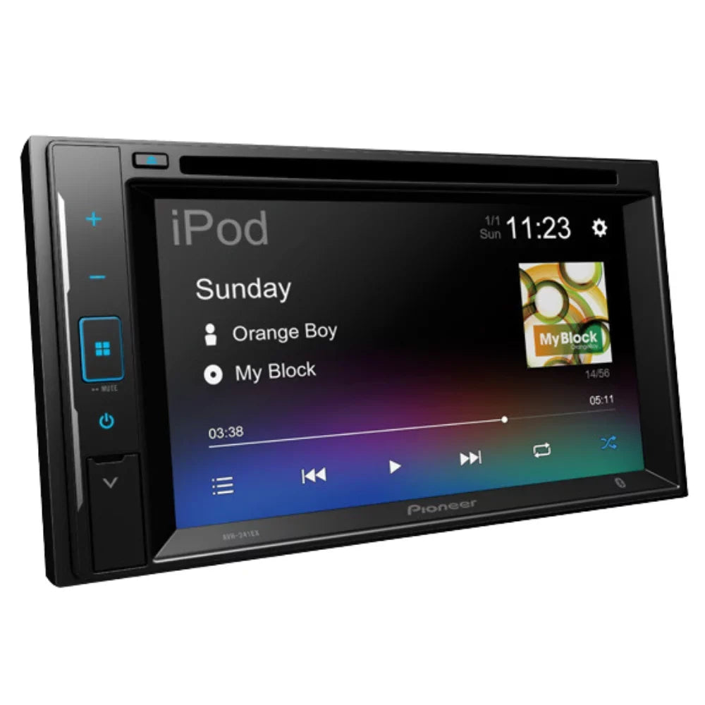 KIT2128 Bundle with Pioneer Multimedia DVD Car Stereo and Installation Kit - for 2007 Chrysler Aspen w/OEM Nav / Bluetooth DVD Touchscreen Radio - Backup Camera, Double Din Dash Kit