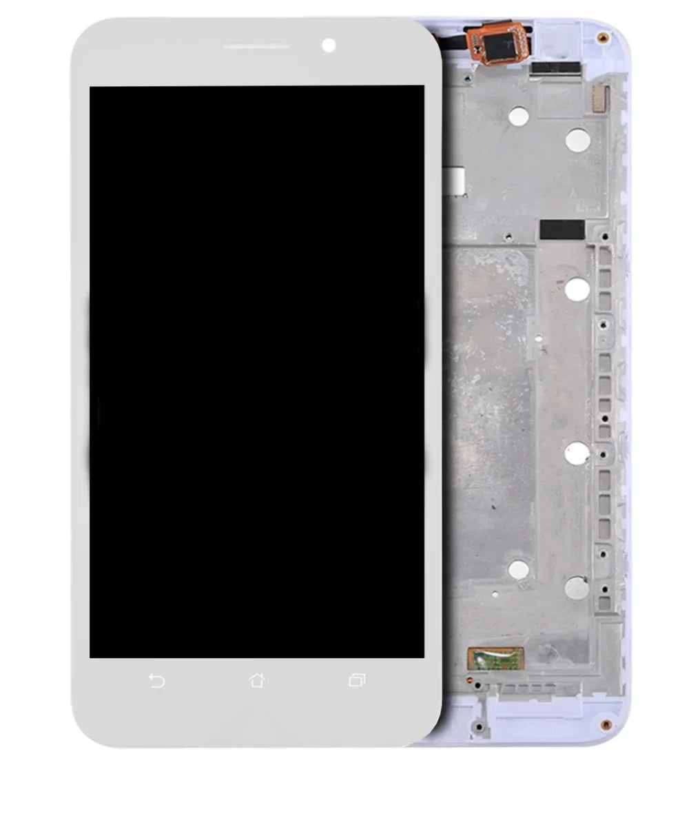 Replacement LCD Assembly With Frame Compatible For Asus ZenFone Max (ZC550KL / Z010D / Z010DA) (White)