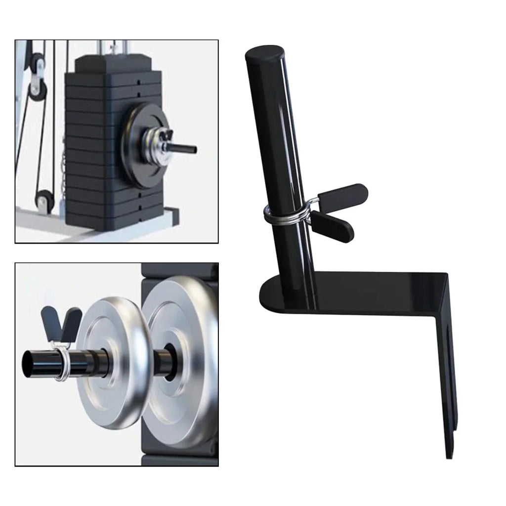 funtasica Gym Weight Stack Extender Weight Stack Pin Exercise Machine Fitness Equipment Add Weight Weight Loading Pin for Weightlifting
