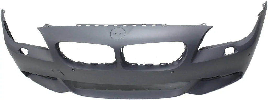 Front BUMPER COVER Compatible For BMW 5-SERIES 2014-2016 Primed with M Pkg with PDC Sensor Holes and Side View Cam Sedan/Hybrid