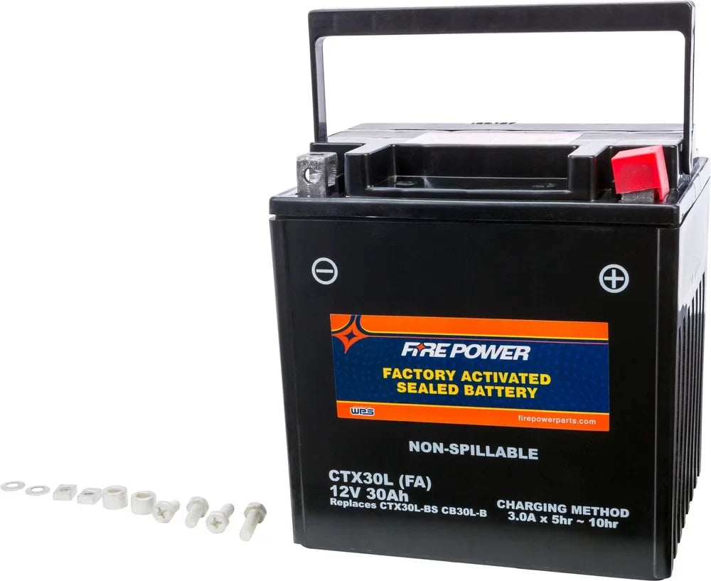 Fire Power Battery CTX30L Sealed Factory Activated Compatible With Sea-Doo GTI SE 130 2006-2015