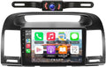 THONZER Android 11.0 Double Din Car Stereo for Toyot-a Camry 2000-2006 9 Inch HD Touchscreen in-Dash GPS Navigation with CarPlay Android Auto Bluetooth/FM Radio/RDS/WiFi/Mirror-Link(2G+32G)