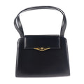 Pre-Owned CARTIER Cartier sapphire line handbag calf dark navy mini bag (Good)