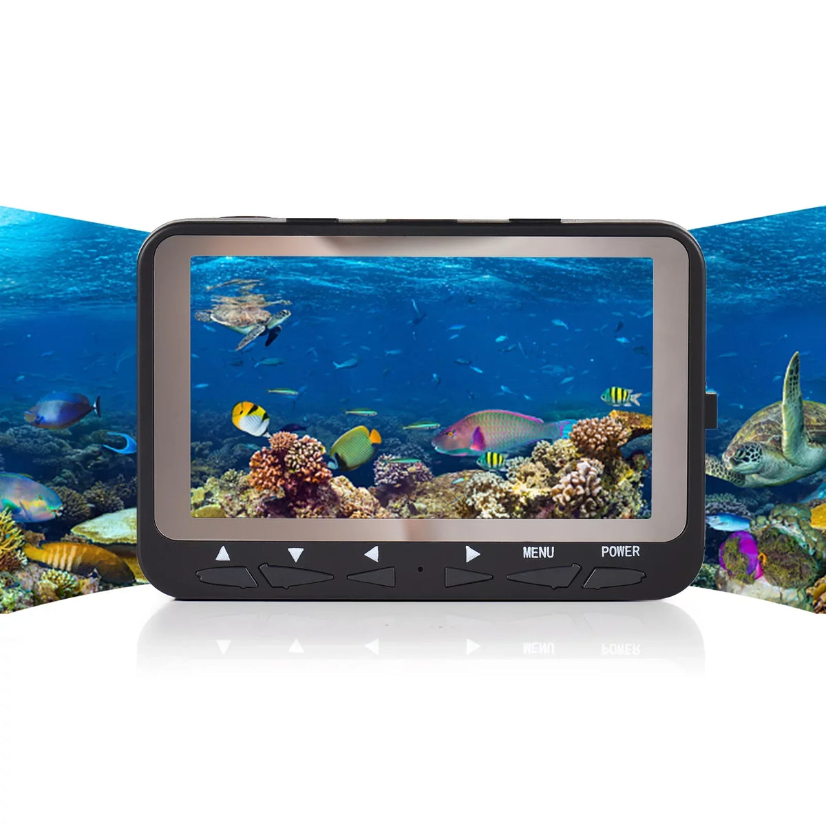 Lixada Underwater Fishing Camera 15M/30M LCD Fish Finder 1200TVL 8PCS IR LED Night Vision for Ice Boat Fishing