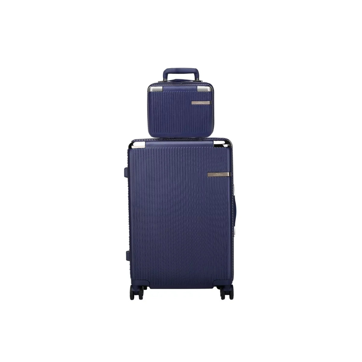 MKF Collection Tulum 2 Piece Luggage Set with Spinner Wheels and Expandable Handles by Mia K.