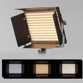 Andoer-2 Photography Lamp,U Barndoor Kit CRI 85+ U Video Dimmable 660 Barndoor Kit Studio Bi-Color Panel 3200-5600K Kit Studio Video Panel 3200-5600K CRI 660 L-ED Bi-Color Professional L-ED Video