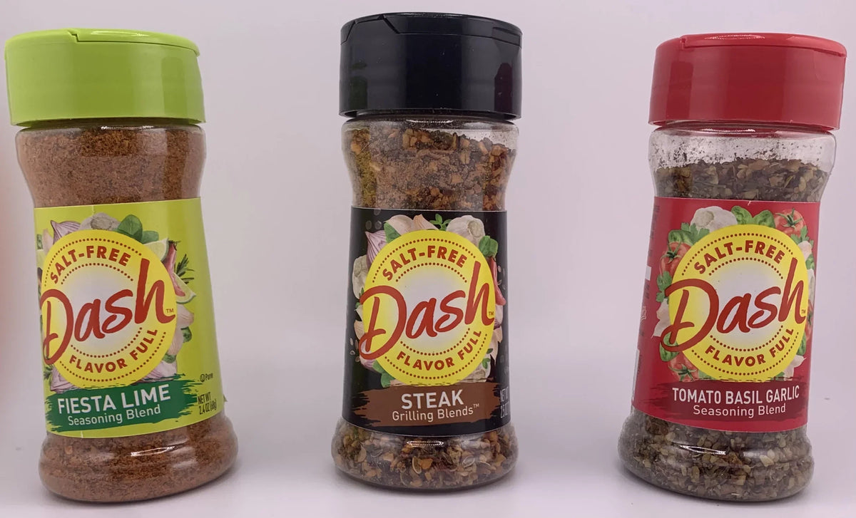 Mrs Dash Seasoning Salt Free Variety 12 Pack by Snackivore. 1 Bottle Each of 12 Different Flavors.