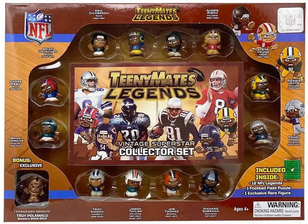 Teenymates NFL Legends Collector Box Set