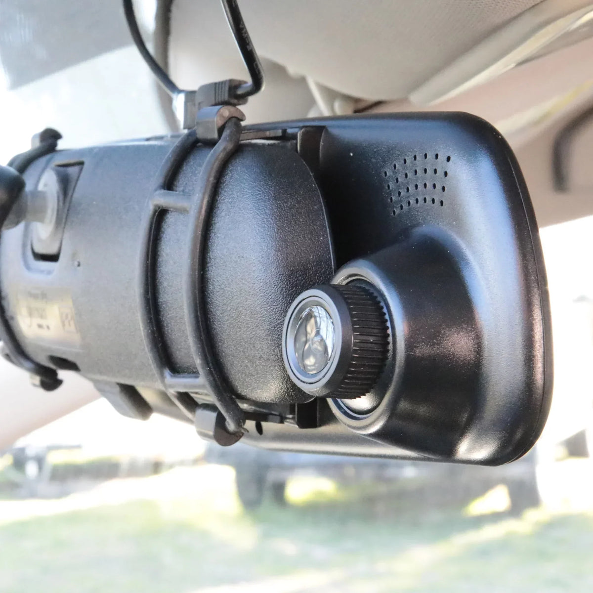 Armor All 720P HD Rearview Mirror Dash and Backup Camera, 4.3 Inch LCD Screen, Instant Motion Direction/Field Of View, 16GB Storage Card Included