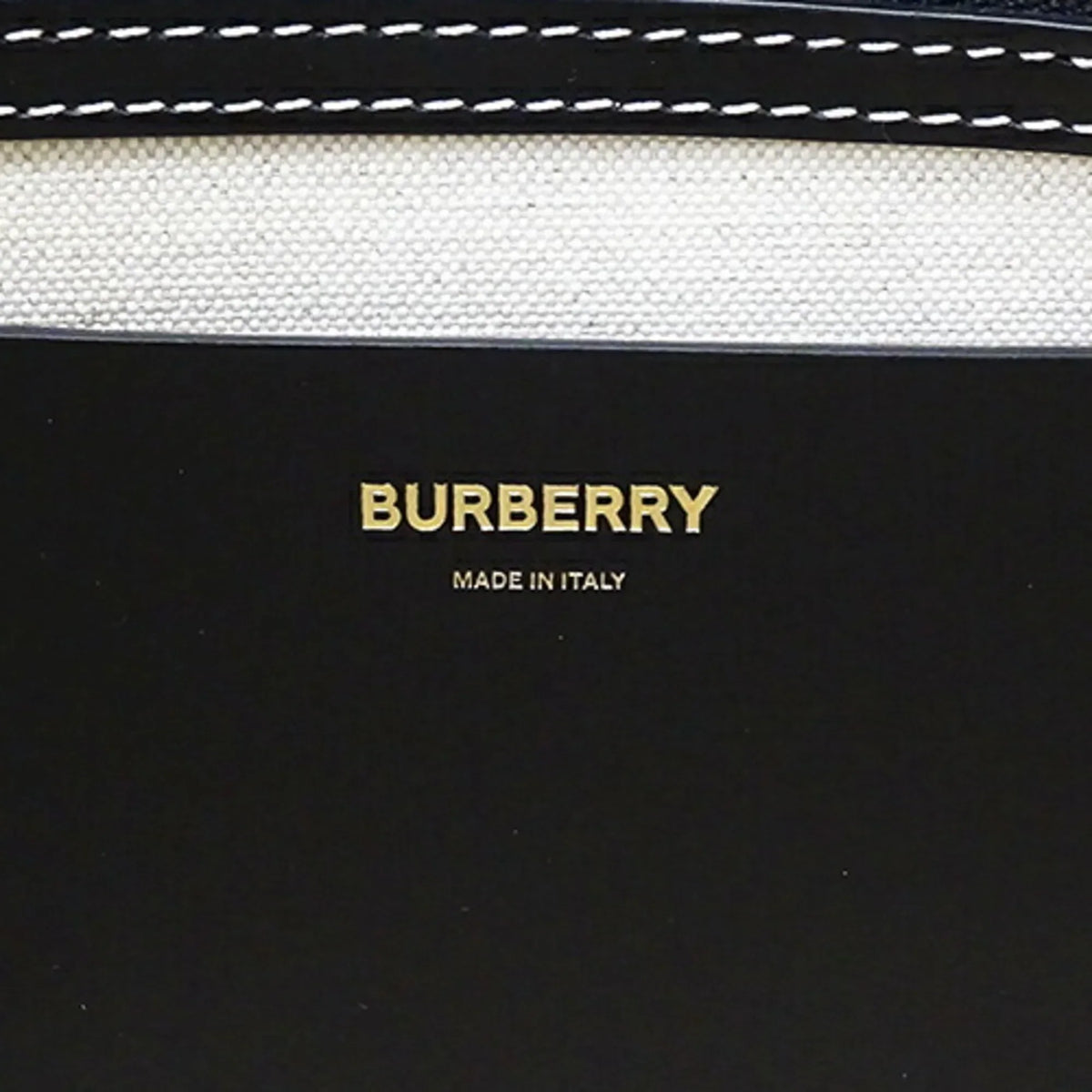 Pre-Owned Burberry BURBERRY bag ladies tote shoulder leather black 8052726 (Good)