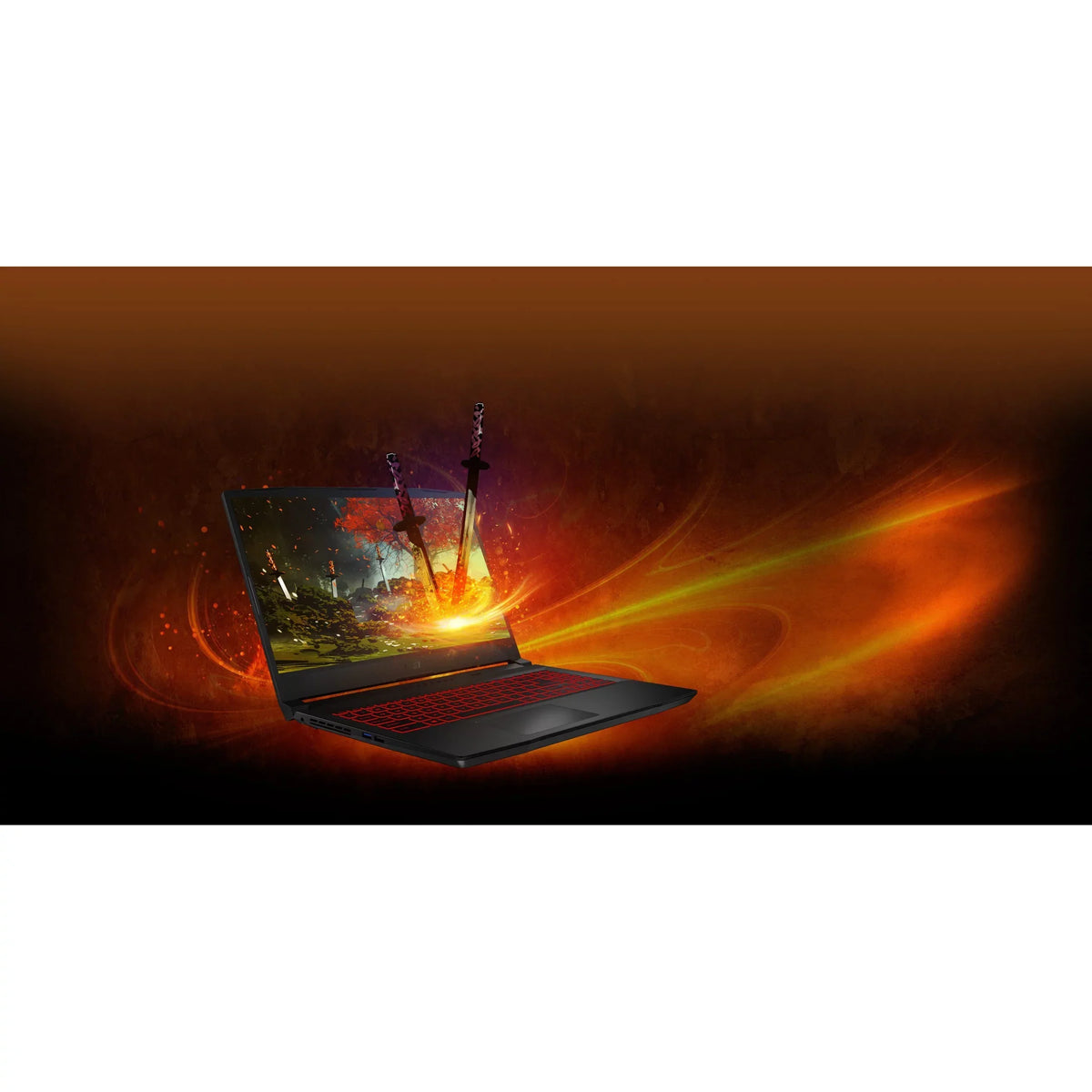 MSI Katana GF66, 15.6\" Full HD, Intel Core i7-11800H, NVIDIA GeForce RTX 3060, 16GB RAM, 1TB SSD, Black, Windows 10 Home, Katana GF66 11UE-031