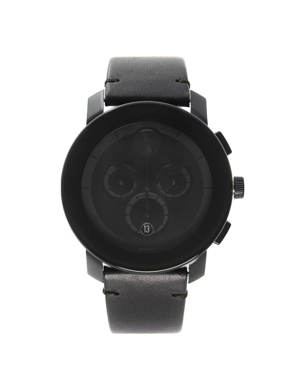 Movado Bold Chronograph Ion-Plated Steel Black Dial Quartz Mens Watch 3600337