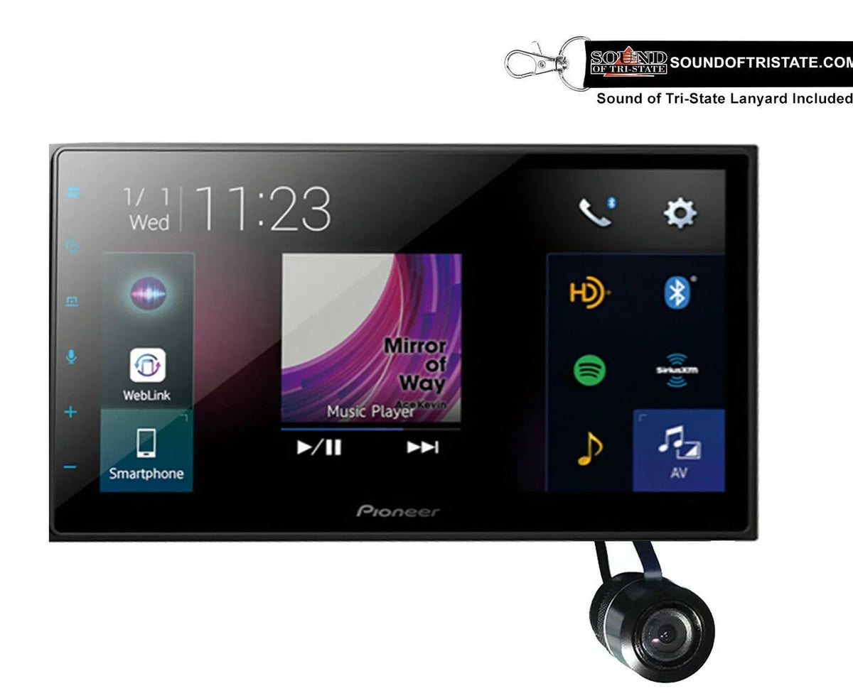 Pioneer DMH-2660NEX 6.8" Mechless Media Receiver + Bullet Style Backup Camera