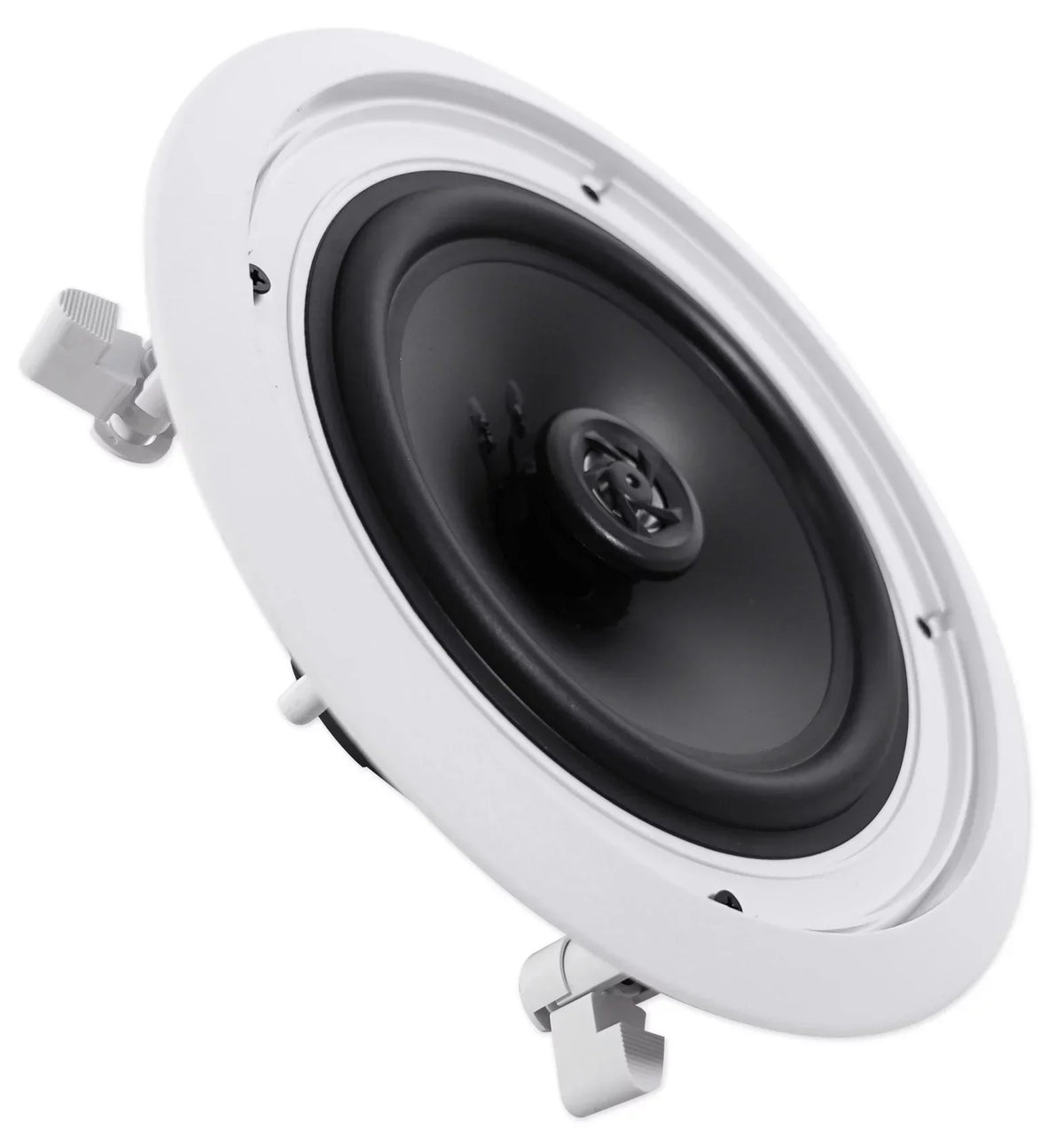 Rockville RPA40BT 4-Room Home Audio Kit Receiver+(8) 8" White Ceiling Speakers