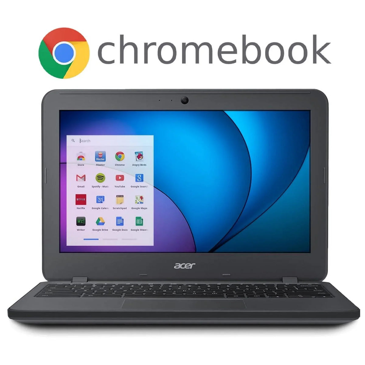 Restored Acer Chromebook 11 N7 11.6" Celeron 1.6GHz 4GB RAM 16GB SSD C731TC42N (Refurbished)
