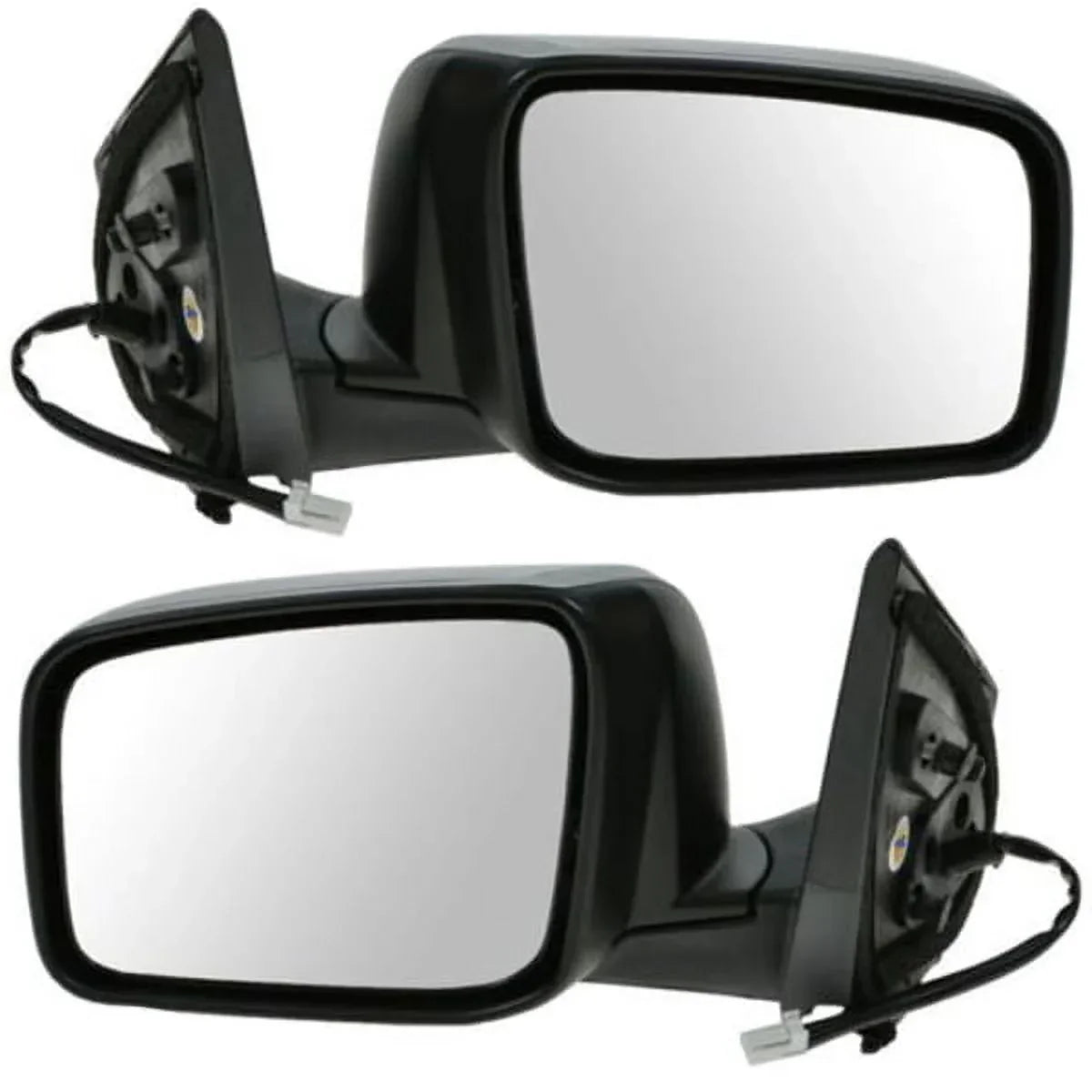 For 08-15 Rogue Rear View Door Mirror Power Heated w/o-Side View Camera SET PAIR