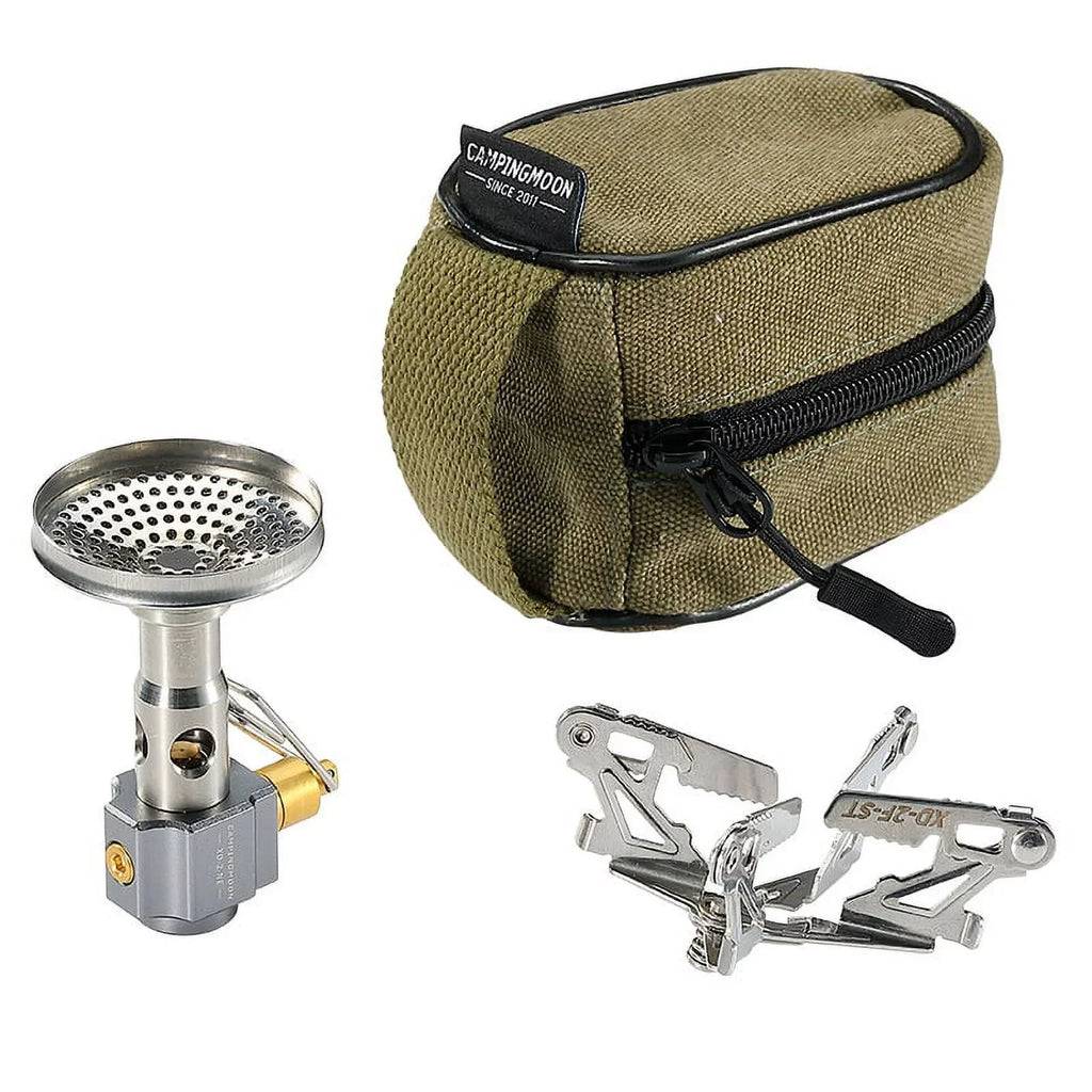 CAMPINGMOON Camping Stove 3300W High Efficiency Backpacking Stove for Quick and Easy Cooking on Go
