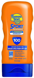Banana Boat Sport Performance Sunscreen Lotion SPF 100 4 oz (Pack of 3)