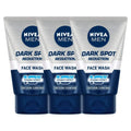 NIVEA MEN Dark Spot Reduction Face Wash 100 g (Pack of 3)