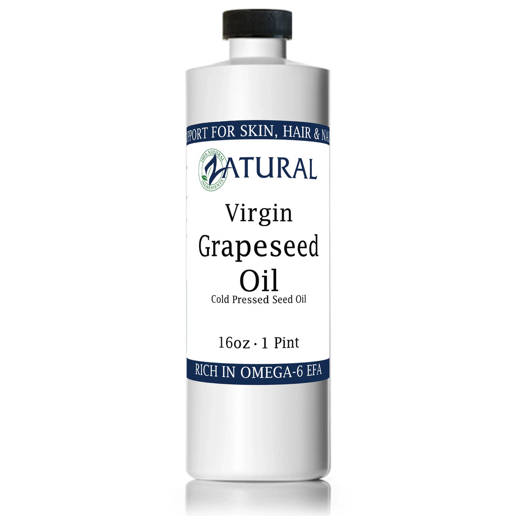 GrapeSeed Oil-Cold Pressed, Virgin, Undiluted, 100% Pure Grape Seed Oil (128 Ounce (1 Gallon))