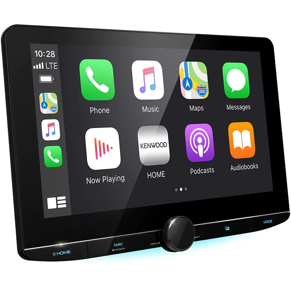 New Kenwood DNR1007XR 10.1" Navigation Receiver and CMOS-230 Universal Backup Camera
