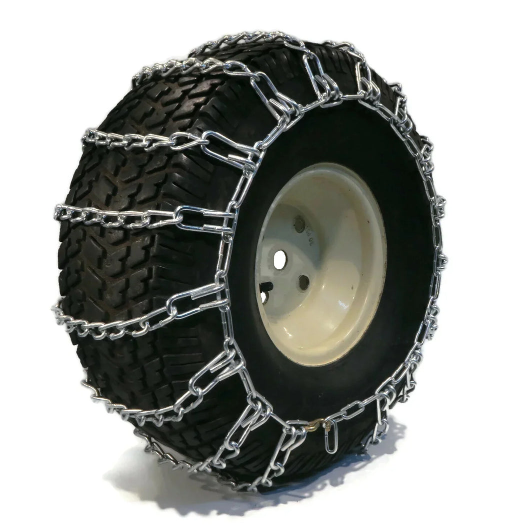 The ROP Shop | 2 Link Tire Chains & Tensioners for Kawasaki Brute Force ATV With 19x9.5x8 Tires