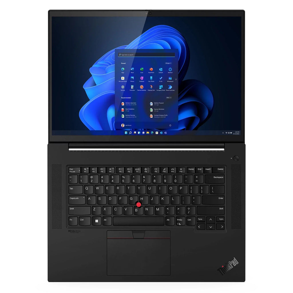 Lenovo ThinkPad X1 Extreme Gen 5 Intel Laptop, 16" IPS  LED , vPro®,  GeForce RTX 3050 Ti Laptop GPU 4GB GDDR6, GB, 1TB SSD