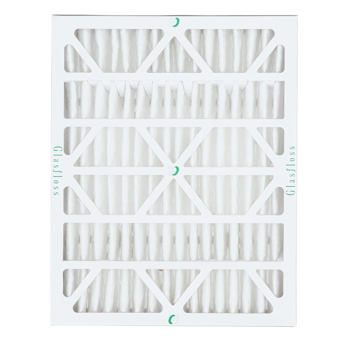 6 Pack of 20x24x4 MERV 10 Pleated 4" Inch Air Filters by Glasfloss. Actual Size: 19-3/8 x 23-3/8 x 3-3/4