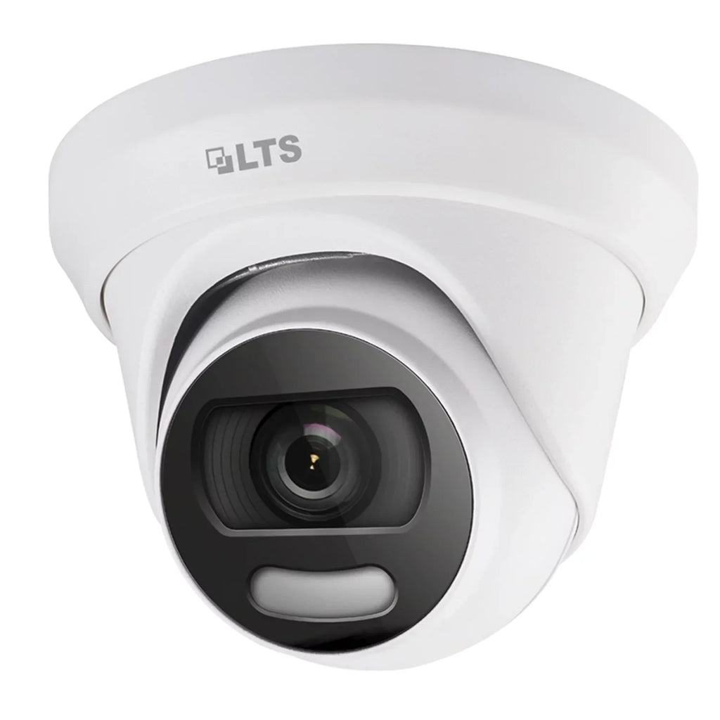 LTS CMHT1722NW-28CF TVI/AHD/CVI/CVBS 2MP 2.8mm 247 Full Color WDR Dome Turret Camera LTCMHT1722NW-28CF