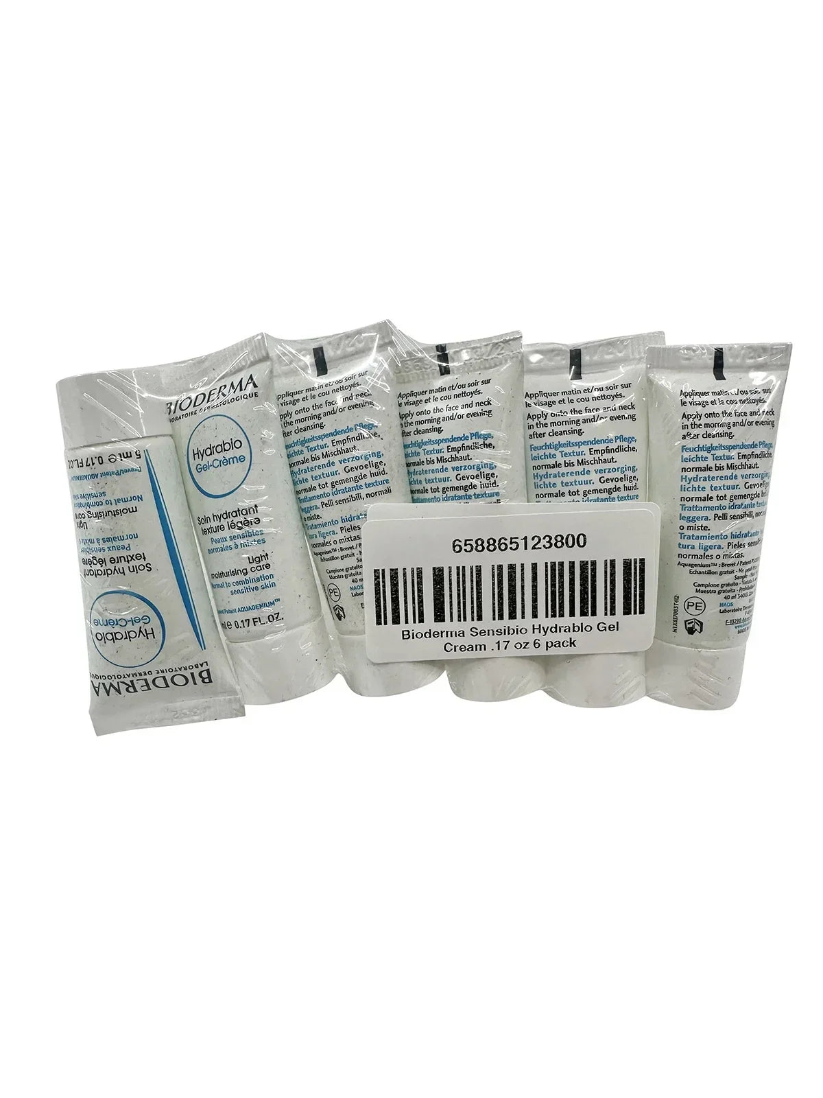 Bioderma Sensibio Hydrablo Gel Cream Sensitive Skin .17 oz 6 Pack