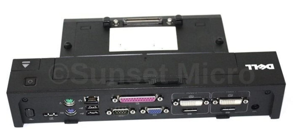 Pre-Owned Dell Latitude E Serie PR02X  Docking Station Port R537F, CY640, F310C, YP126, M8V41, 0R537F, 0CY640, 0F310C, 0YP126, 0M8V41 (Good)
