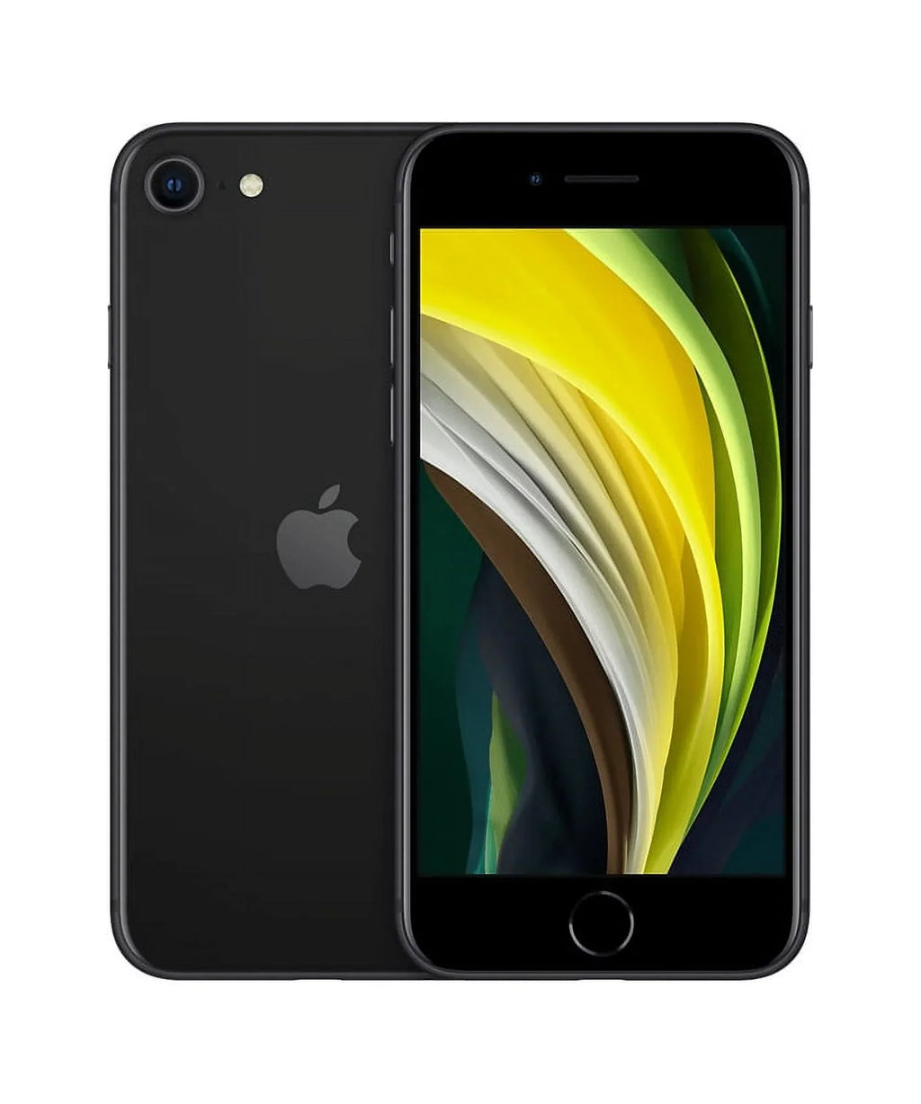 Restored Used Apple iPhone SE (2nd Gen) A2275 64GB Black Fully Unlocked 4.7" Smartphone (Used Like New) (Refurbished)